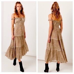 Spell Leopard Print Maxi Dress